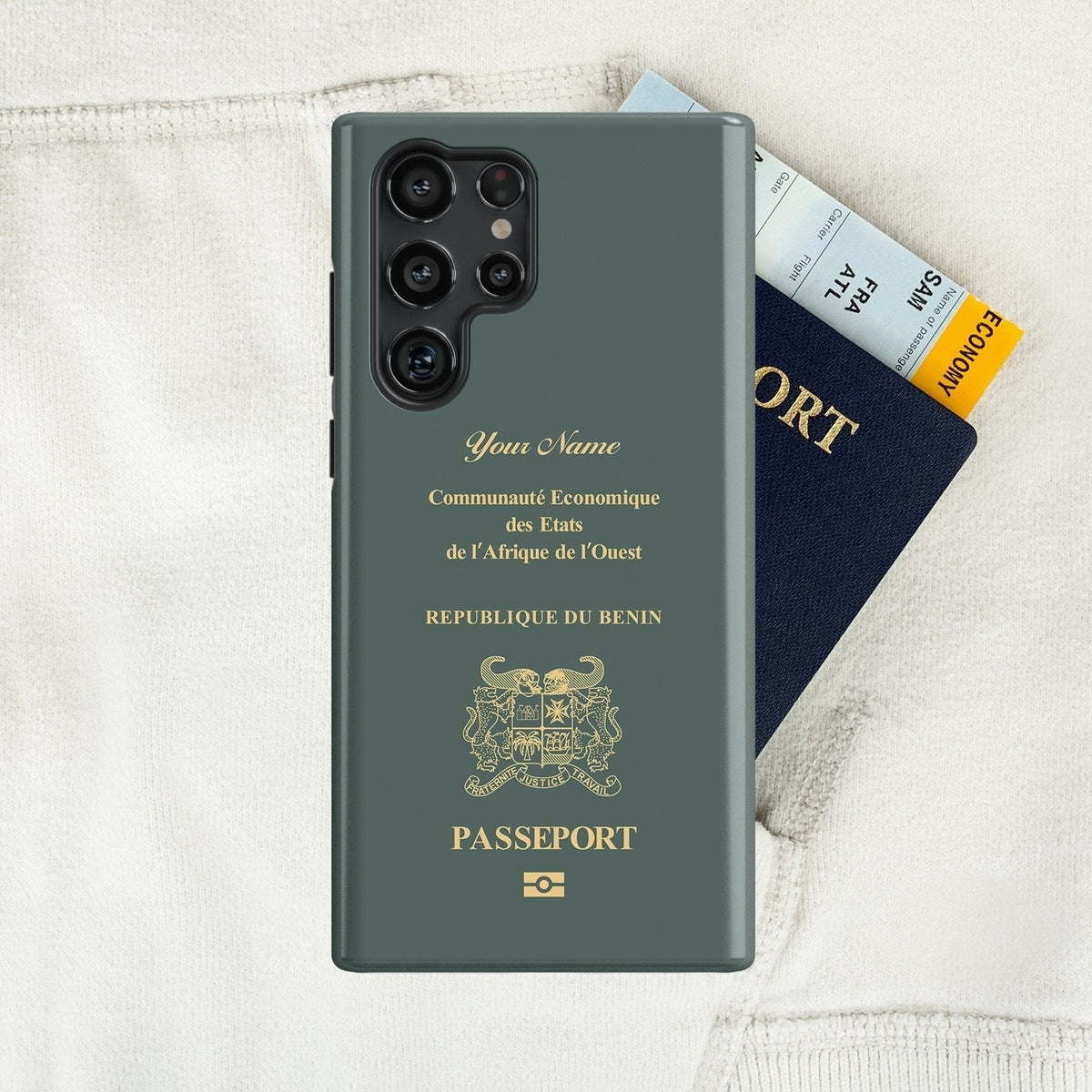 Benin Passport - Samsung Galaxy S Case