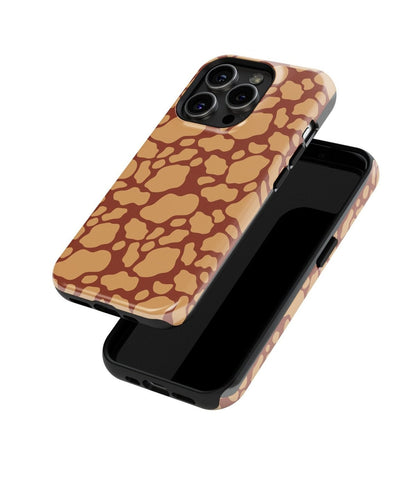 Biscuit Caramel Wave - iPhone Case