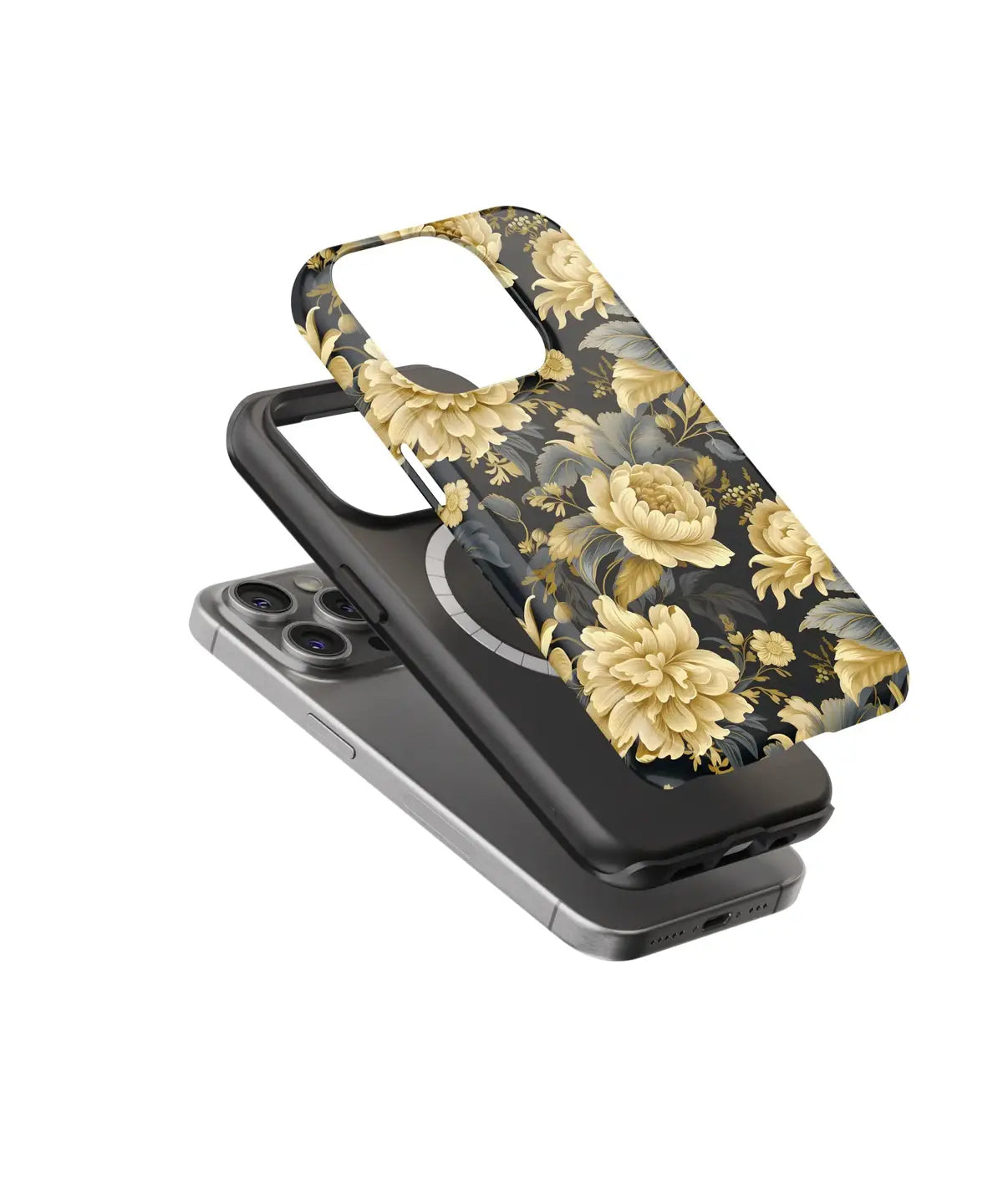 Blossom Ballet A Symphony of Nature's Flowers - iPhone Case-Tousphone