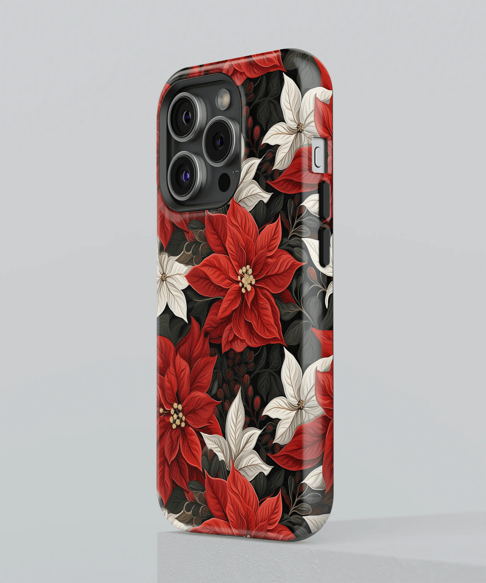 Burgundy Beauties Red Flowers in Full Bloom - iPhone Case-Tousphone