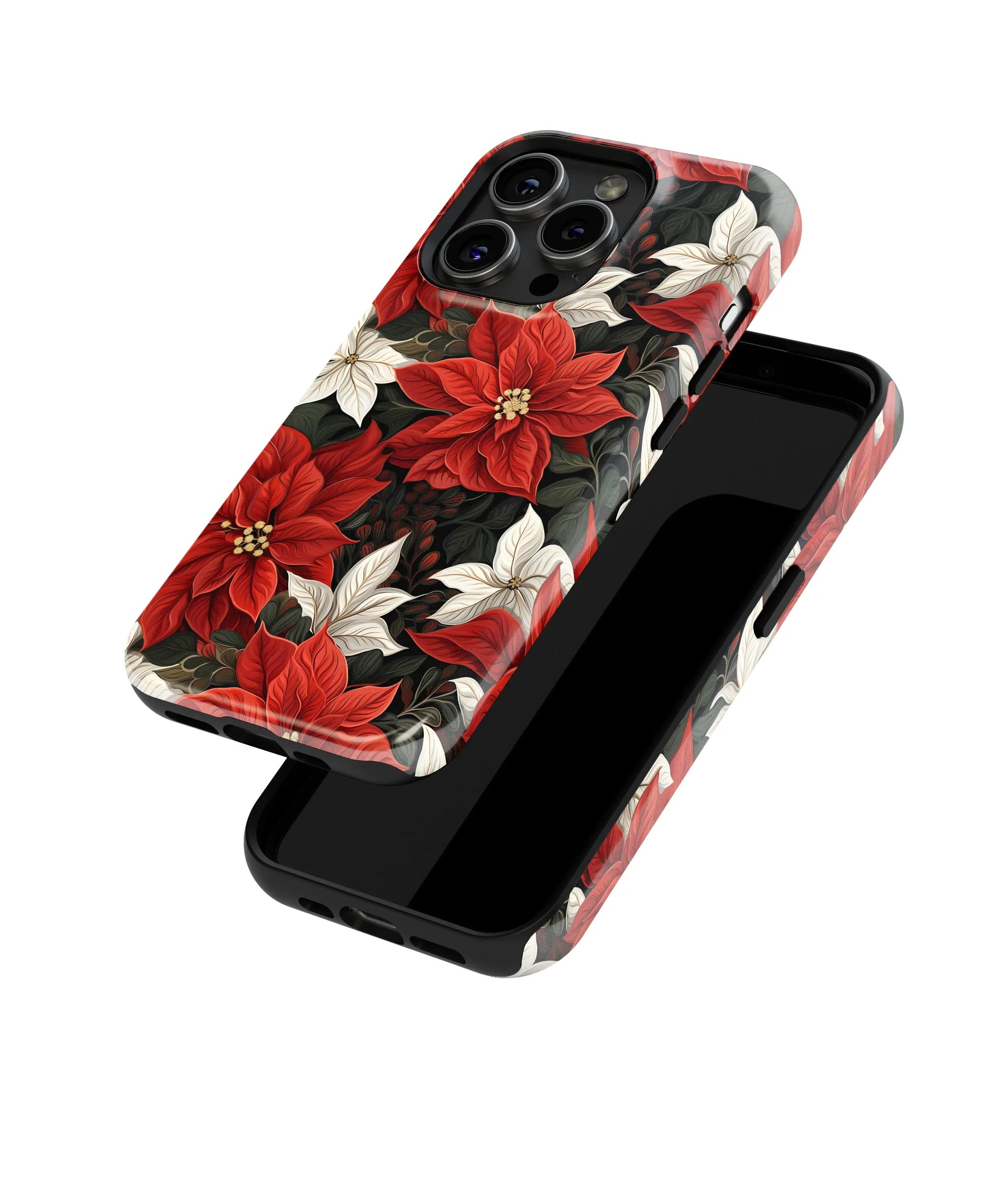 Burgundy Beauties Red Flowers in Full Bloom - iPhone Case-Tousphone