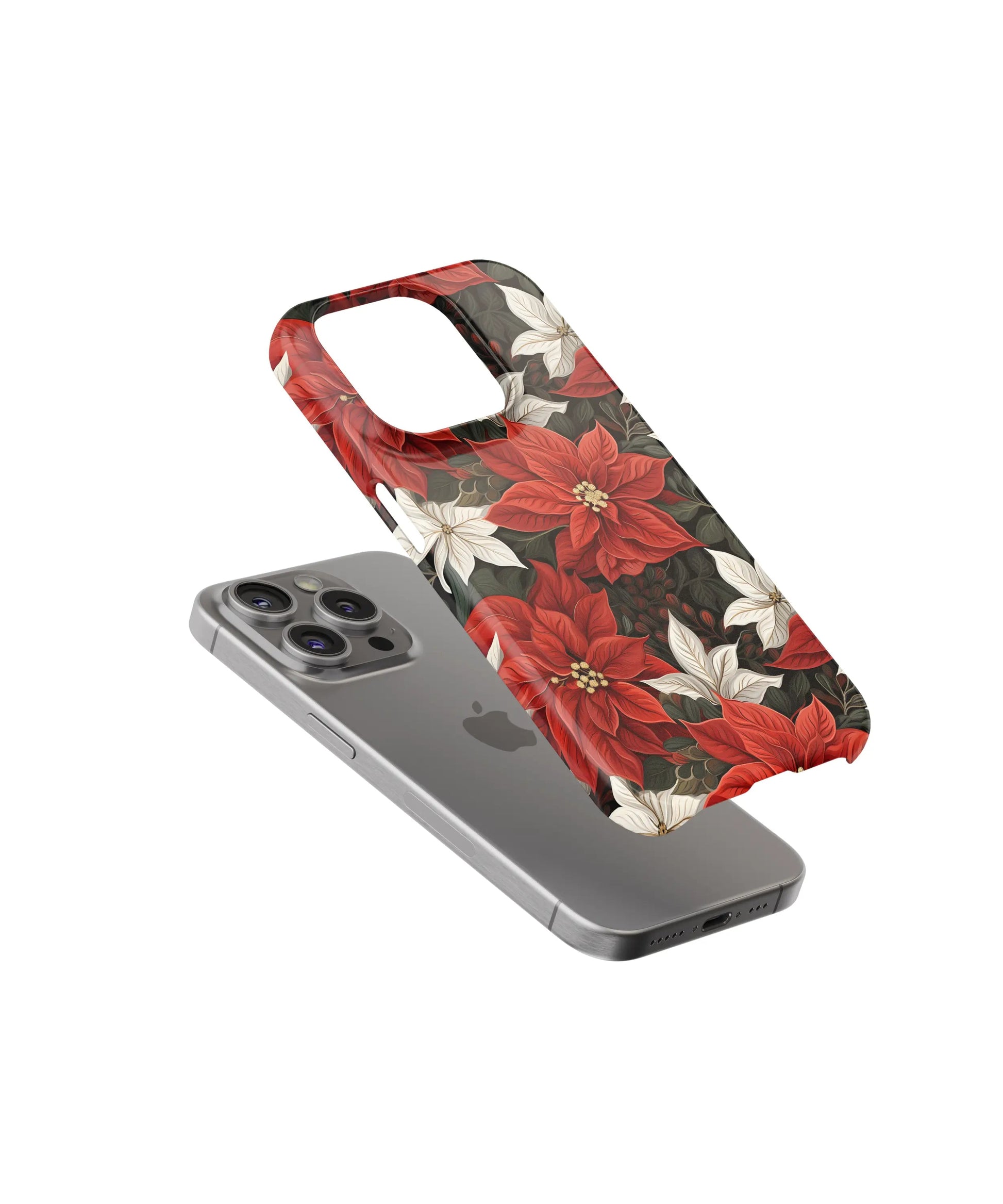 Burgundy Beauties Red Flowers in Full Bloom - iPhone Case-Slim Case-iPhone 15 Pro Max-Tousphone