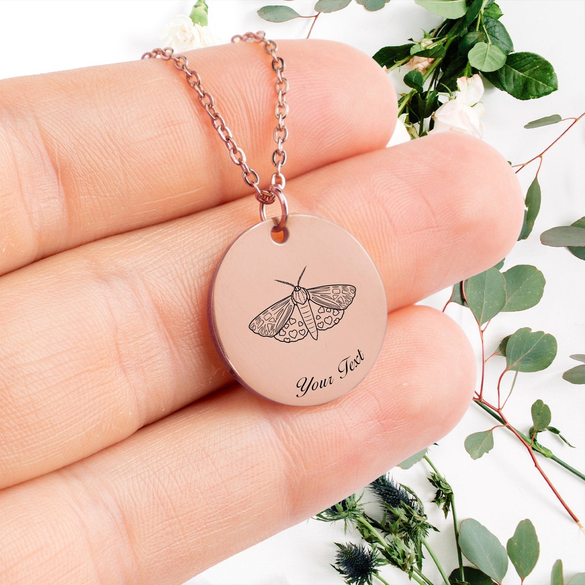 Butterfly Necklace, Your Name Necklace, Minimalist Necklace, Personalized Gift, Silver Necklace, Gift For Him Her