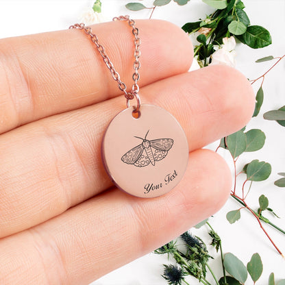 Butterfly Necklace, Your Name Necklace, Minimalist Necklace, Personalized Gift, Silver Necklace, Gift For Him Her