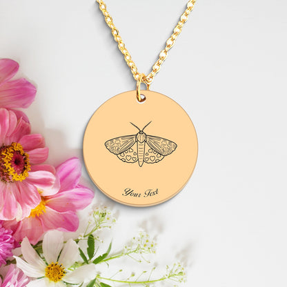 Butterfly Necklace, Your Name Necklace, Minimalist Necklace, Personalized Gift, Silver Necklace, Gift For Him Her