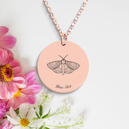 Butterfly Necklace, Your Name Necklace, Minimalist Necklace, Personalized Gift, Silver Necklace, Gift For Him Her