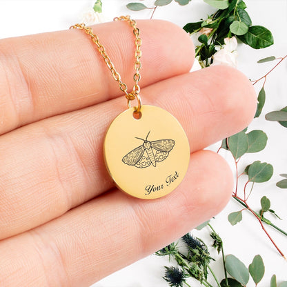 Butterfly Necklace, Your Name Necklace, Minimalist Necklace, Personalized Gift, Silver Necklace, Gift For Him Her