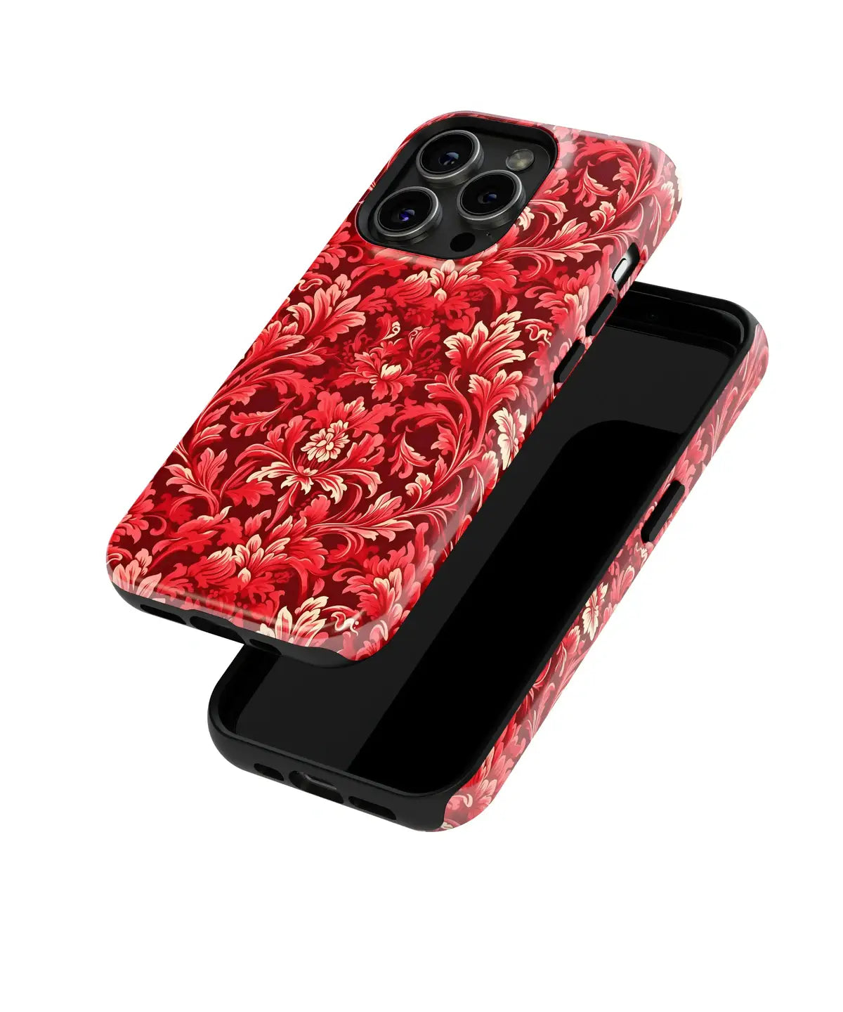 Cardinal Carpets Red Flowers in Full Glory - iPhone Case-Tousphone