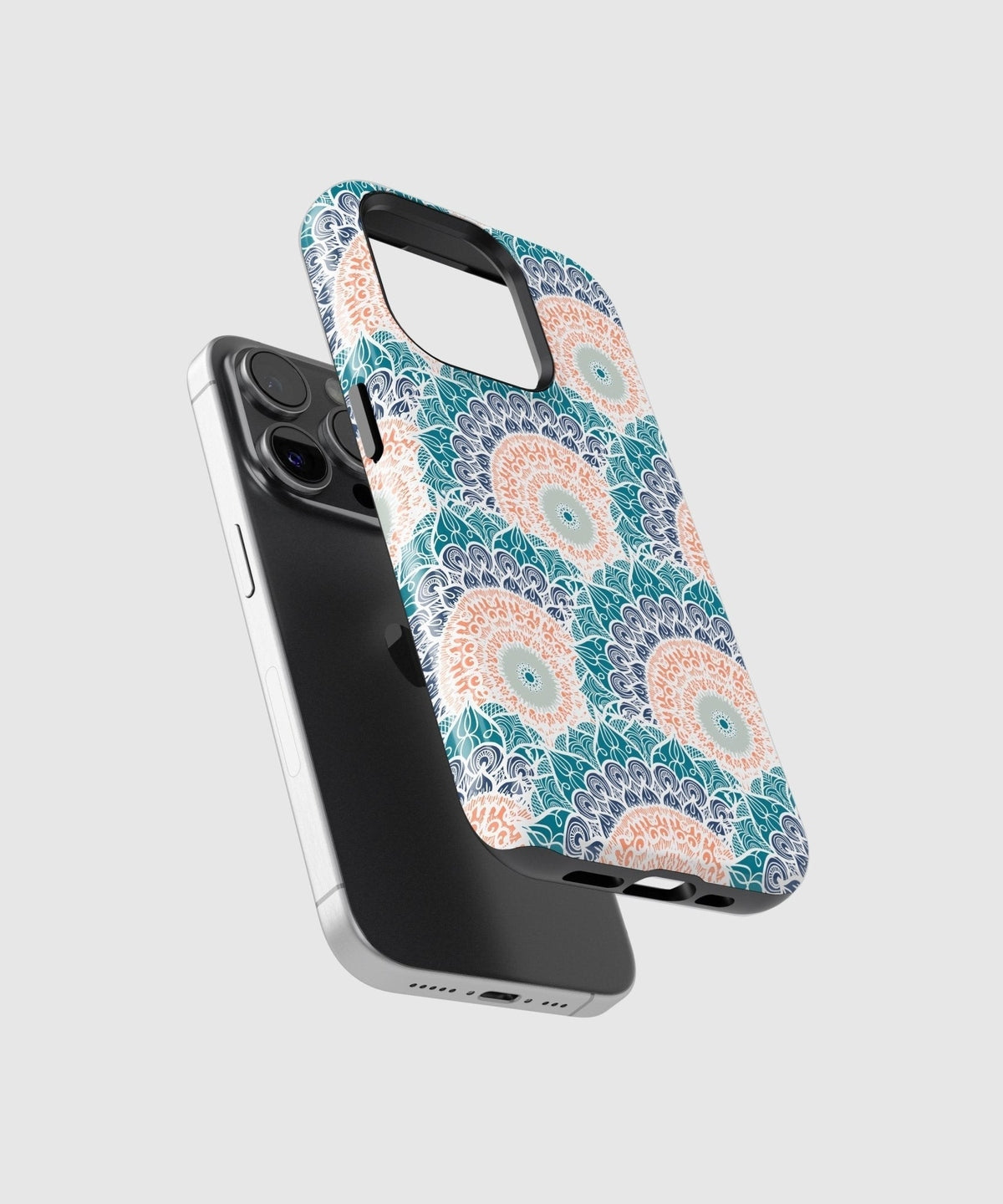 Celestial Mandala Hues - iPhone Case