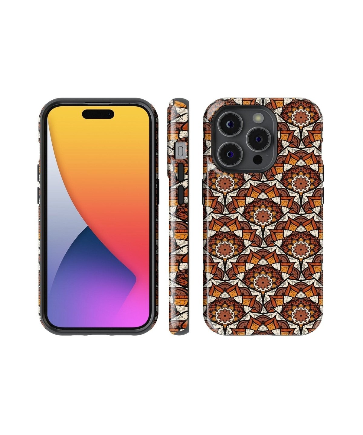 Celestial Mandala Radiance - iPhone Case