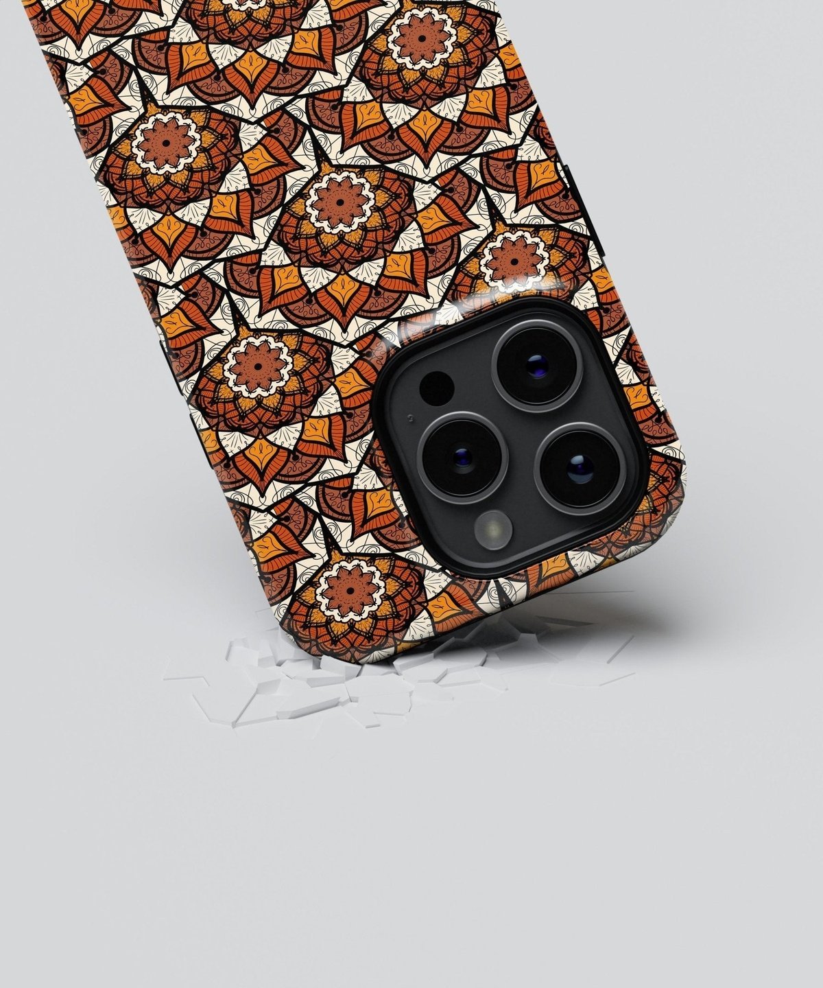 Celestial Mandala Radiance - iPhone Case