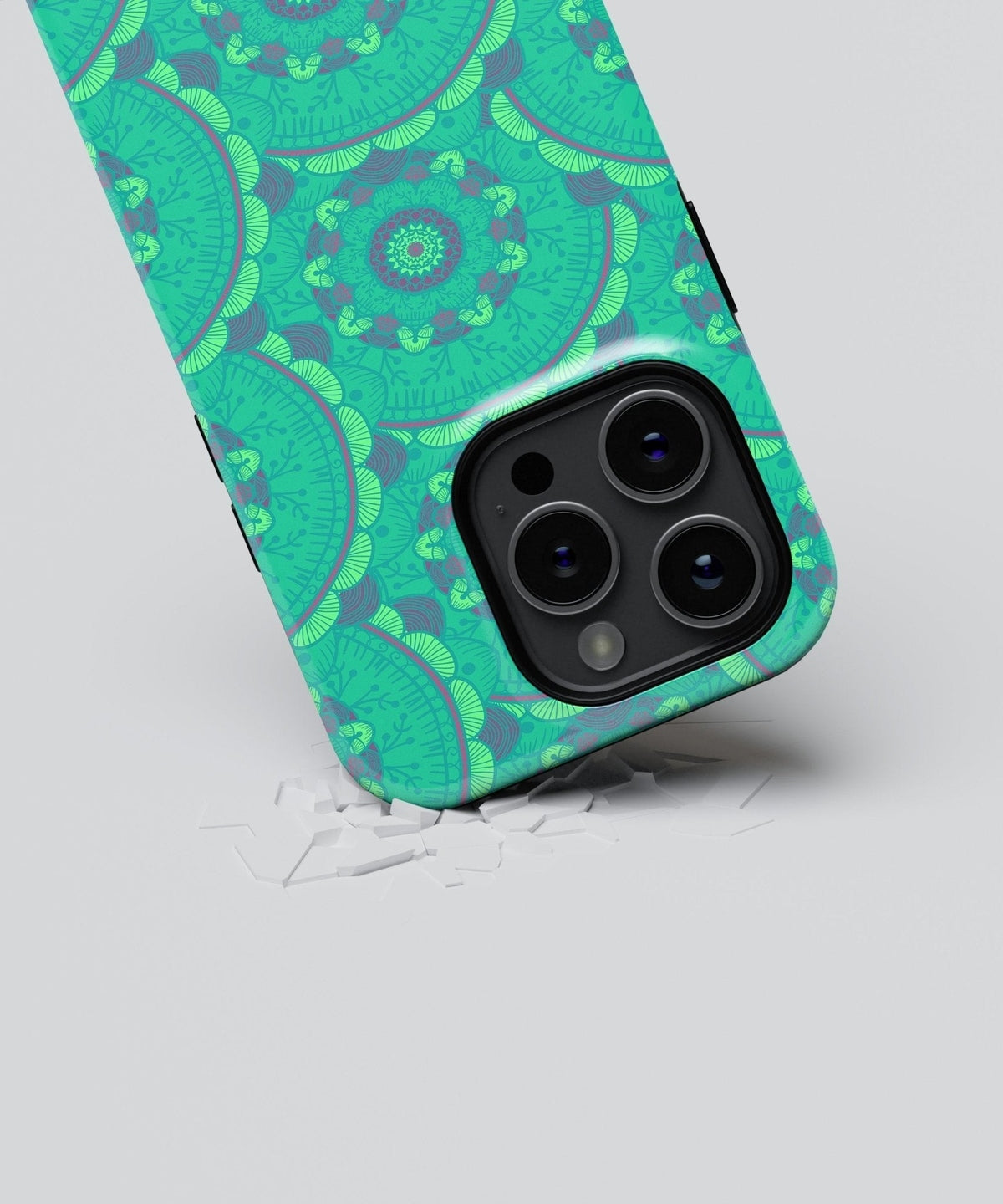 Celestial Mandalic Vortex - iPhone Case