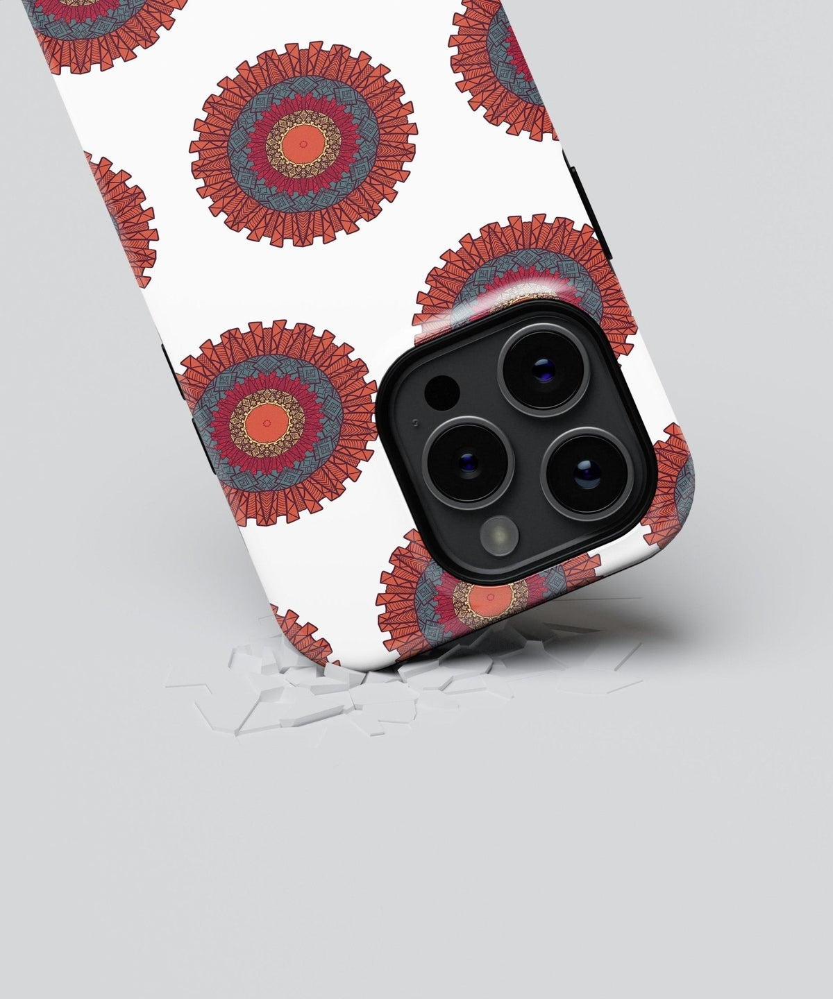 Celestial Radiance Mandala - iPhone Case