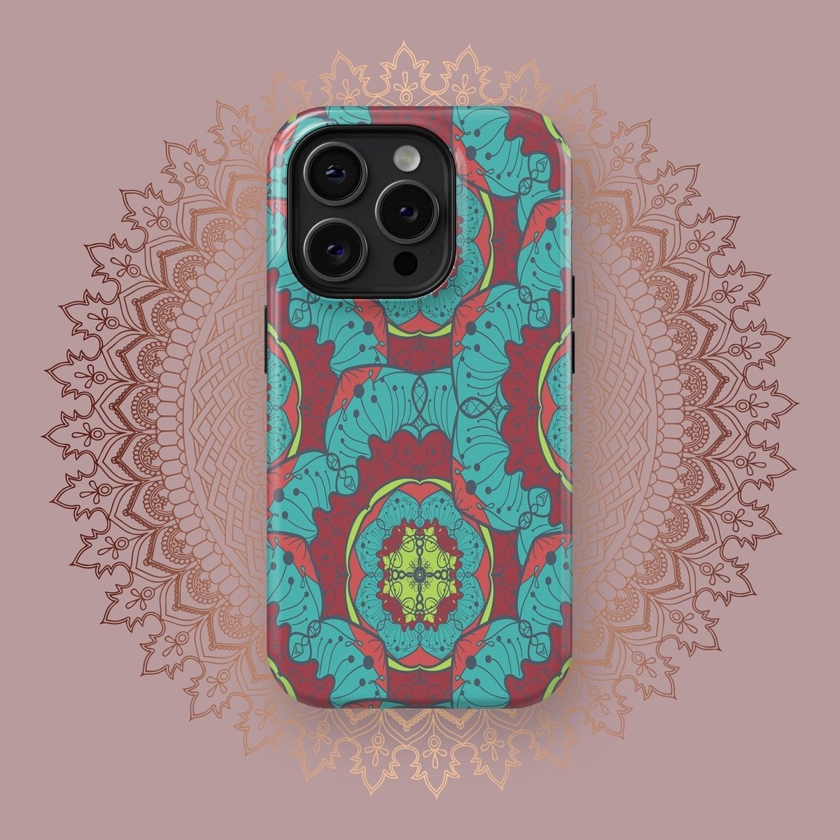 Celestial Yantra Bliss - iPhone Case