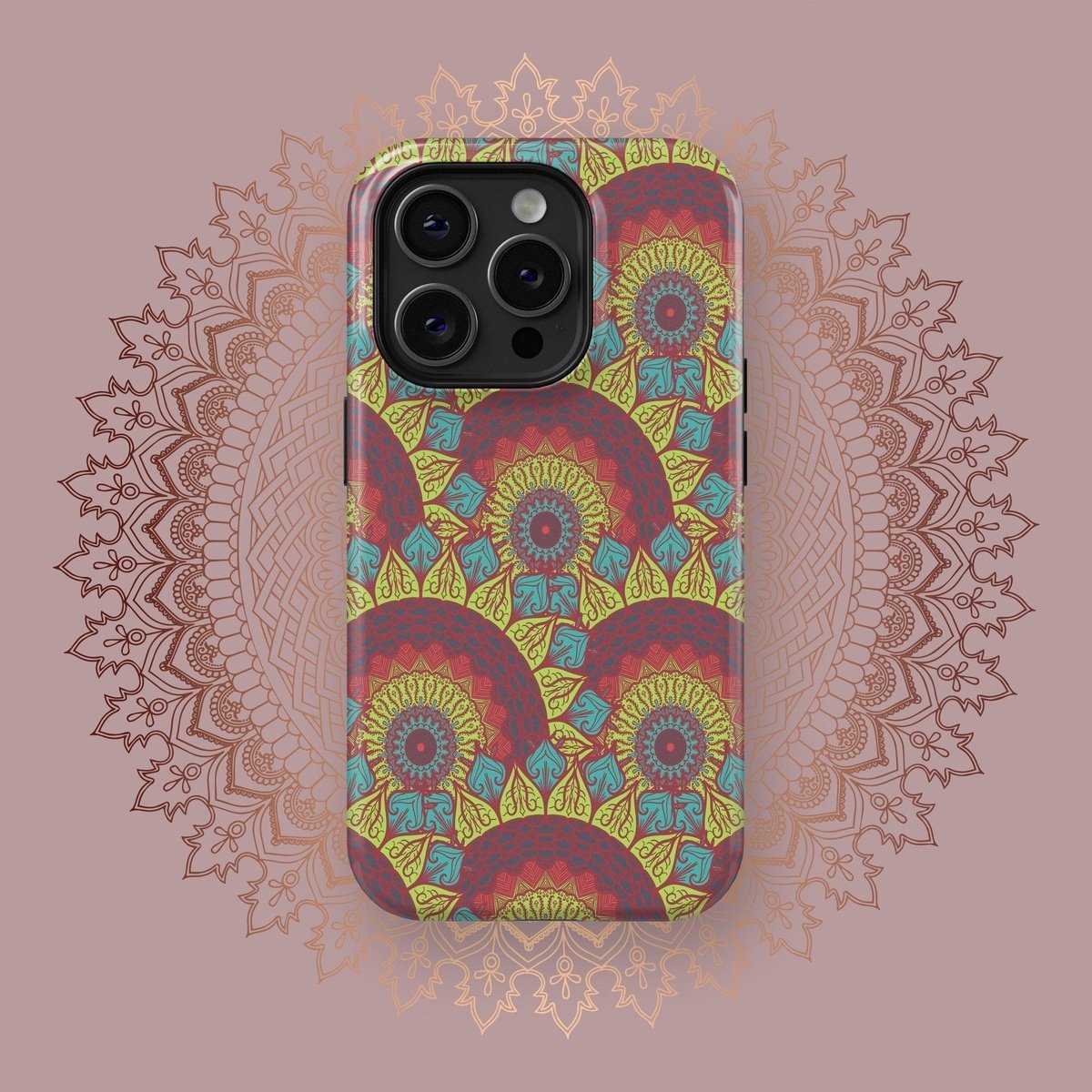 Celestial Yantra Harmony - iPhone Case