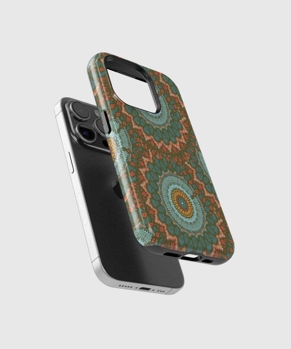 Celestial Yantra Melodies - iPhone Case