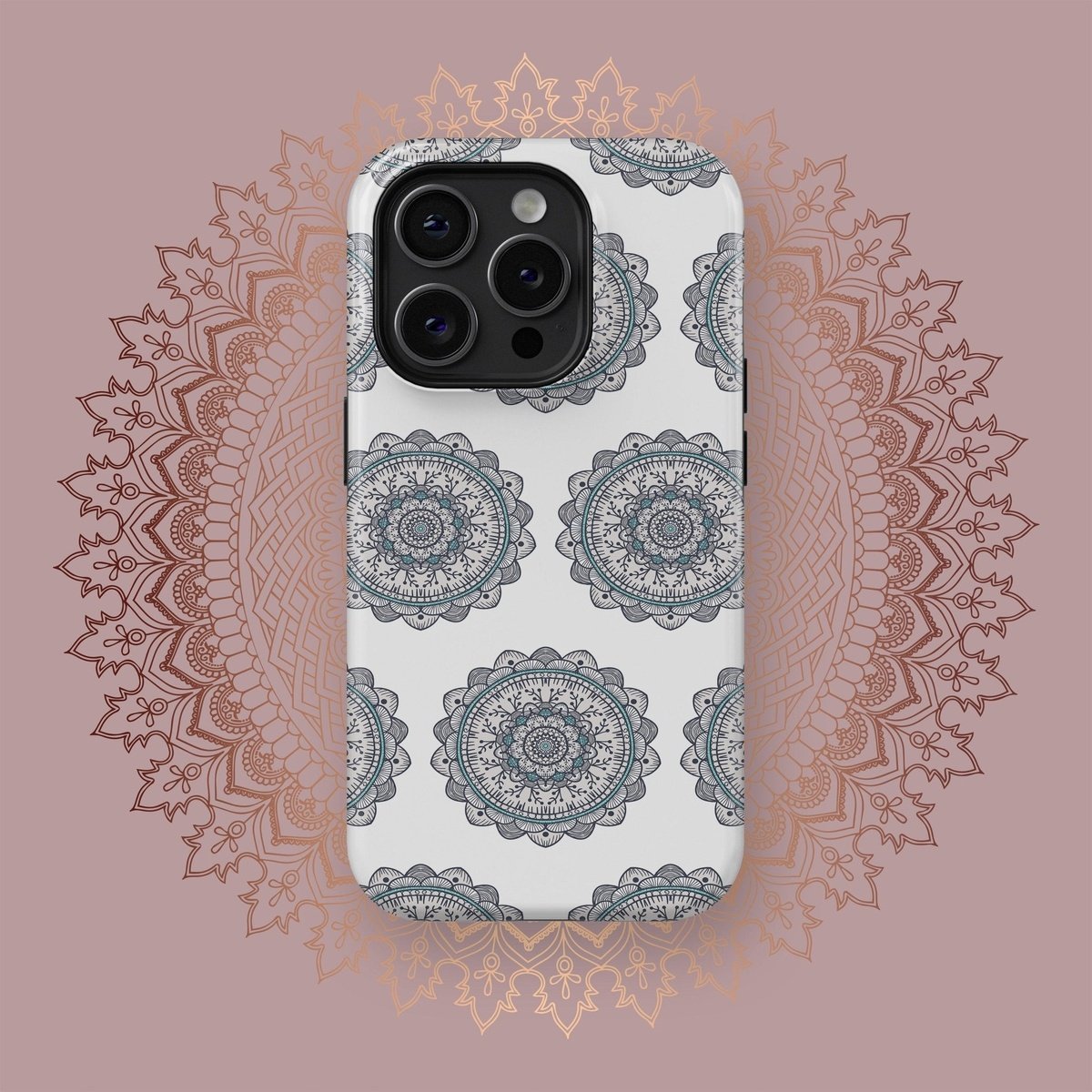 Celestial Yantra Patterns - iPhone Case