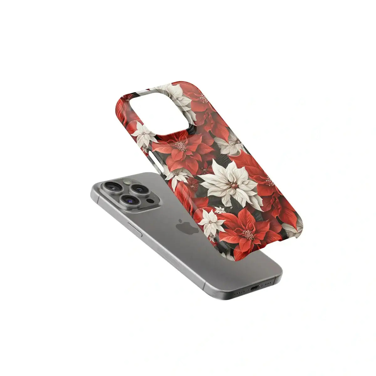 Cherry Charms Captivating Red Floral Wonders - iPhone Case-Slim Case-iPhone 15 Pro Max-Tousphone