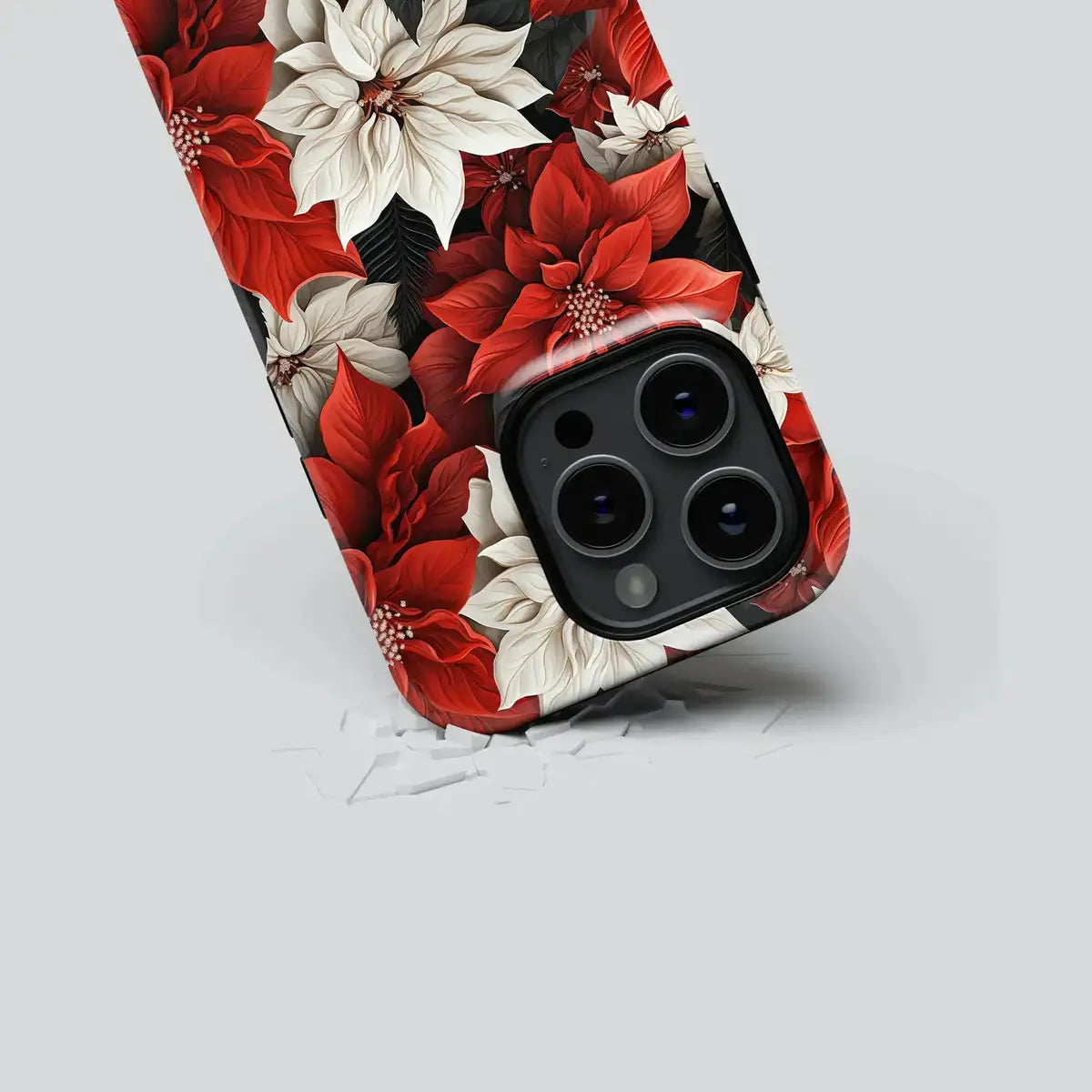 Cherry Charms Captivating Red Floral Wonders - iPhone Case-Tousphone