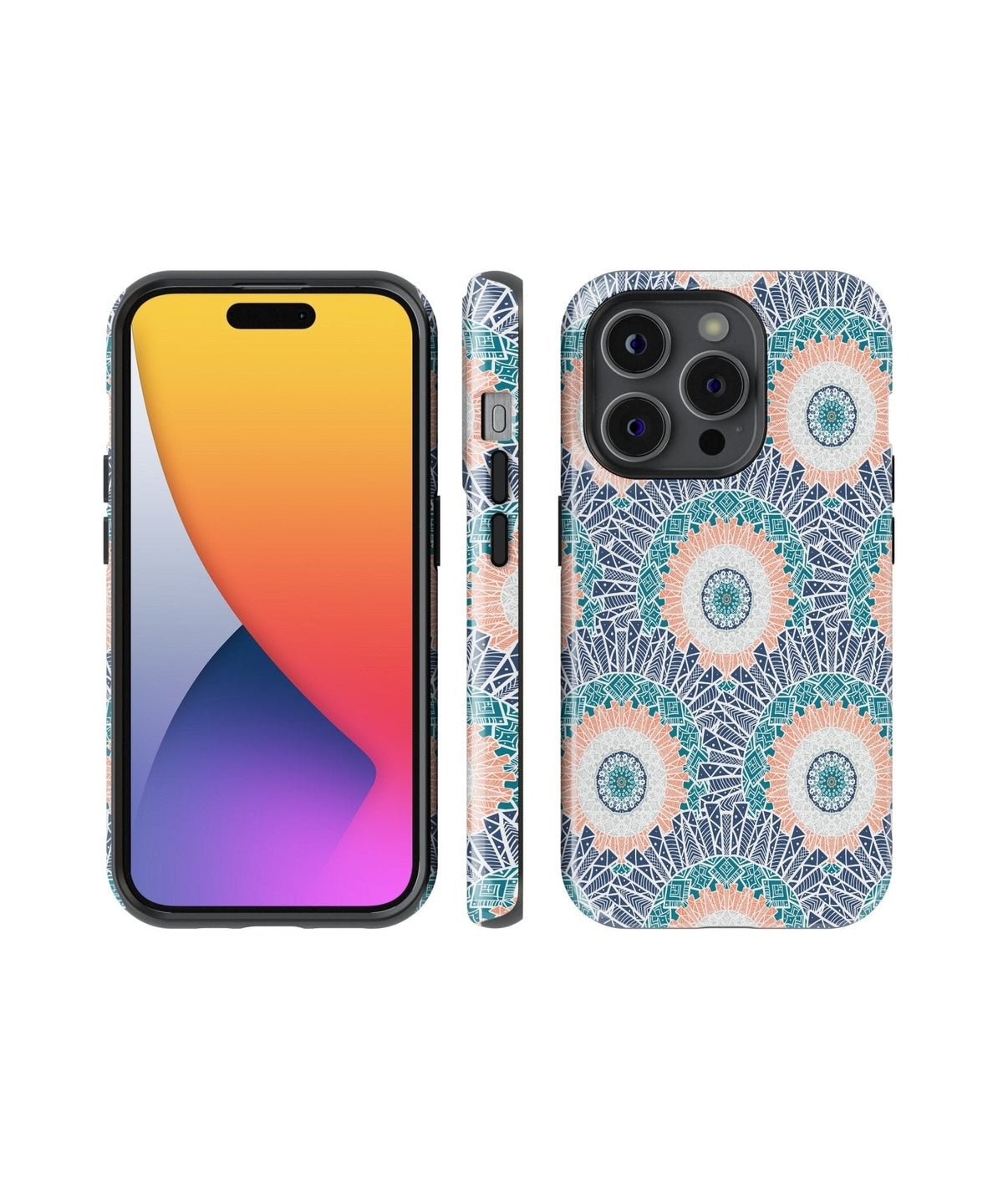 Cosmic Arabic Echoes - iPhone Case