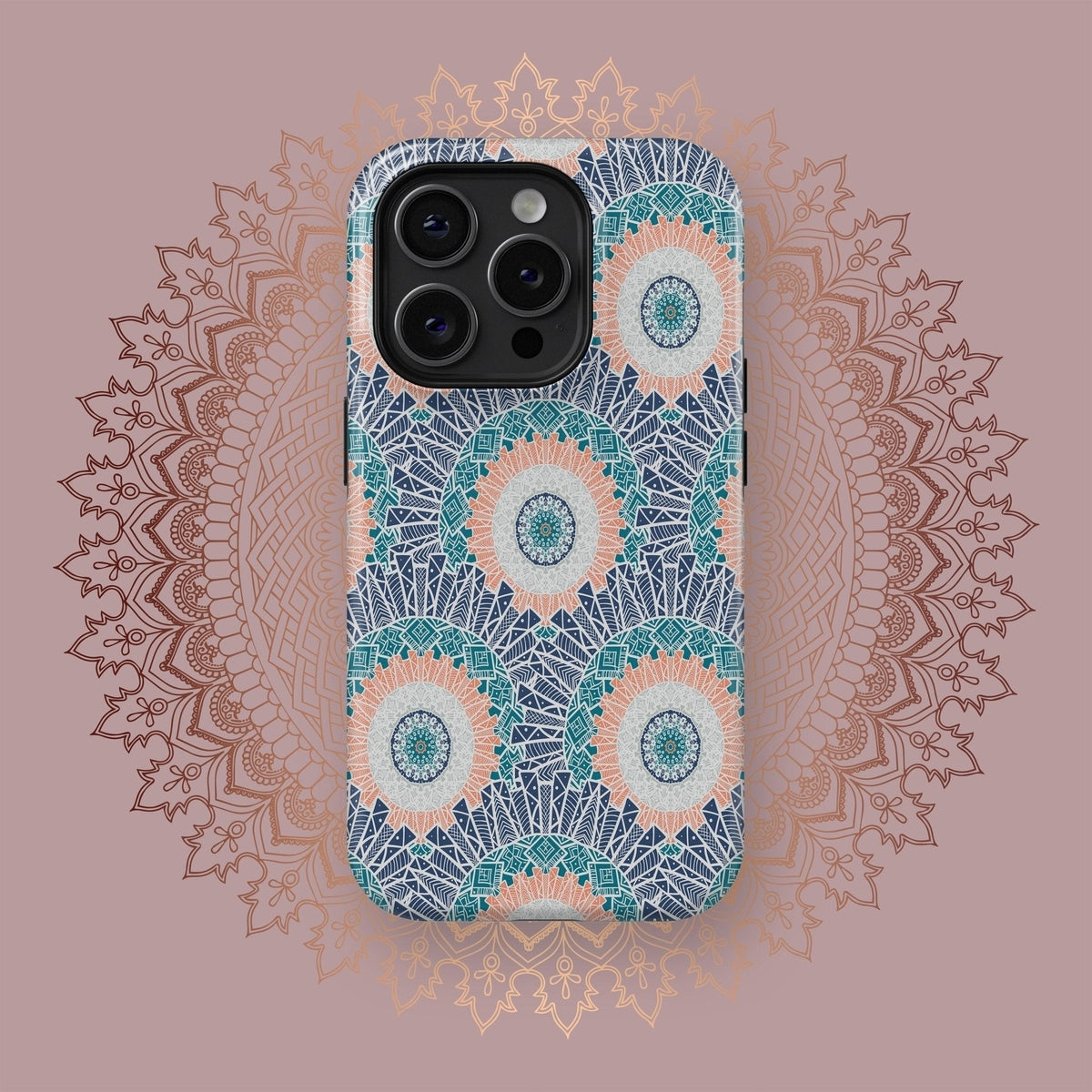 Cosmic Arabic Echoes - iPhone Case