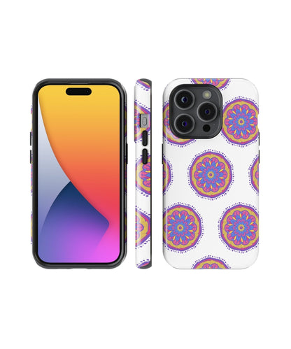 Cosmic Mandalic Bliss - iPhone Case