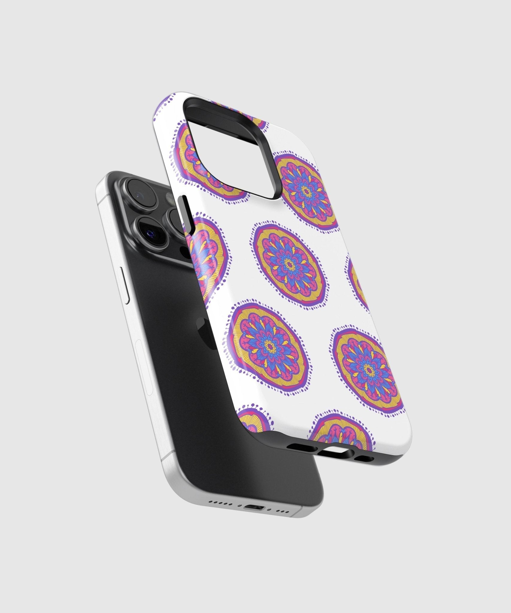 Cosmic Mandalic Bliss - iPhone Case