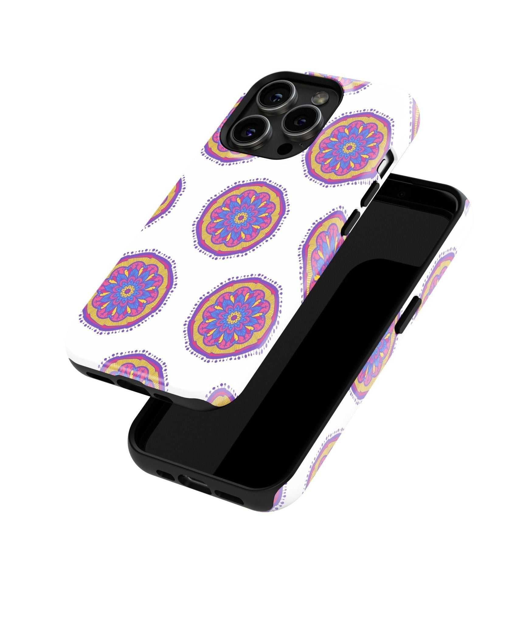 Cosmic Mandalic Bliss - iPhone Case