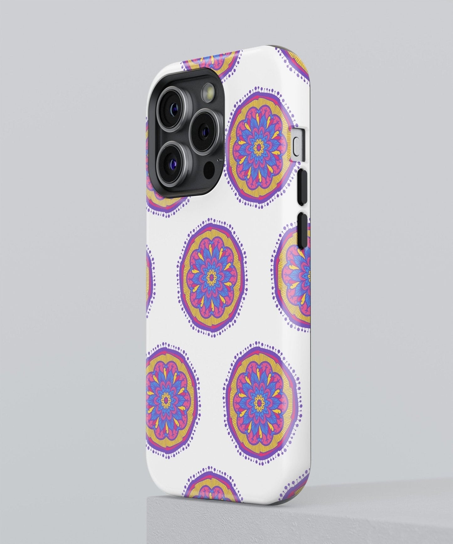 Cosmic Mandalic Bliss - iPhone Case