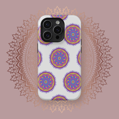 Cosmic Mandalic Bliss - iPhone Case