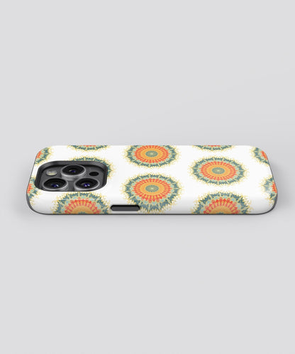 Cosmic Mandalic Circles - iPhone Case