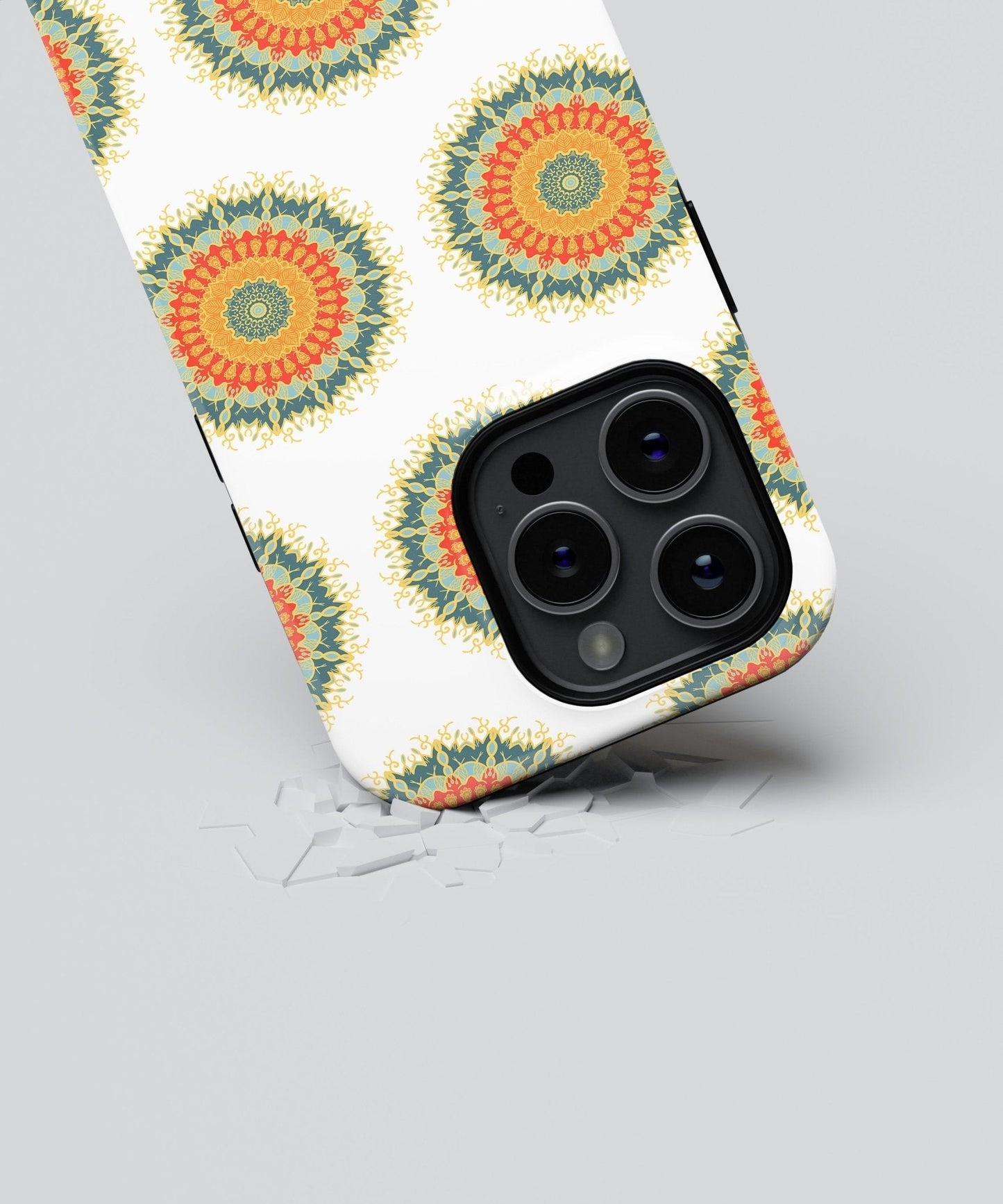 Cosmic Mandalic Circles - iPhone Case