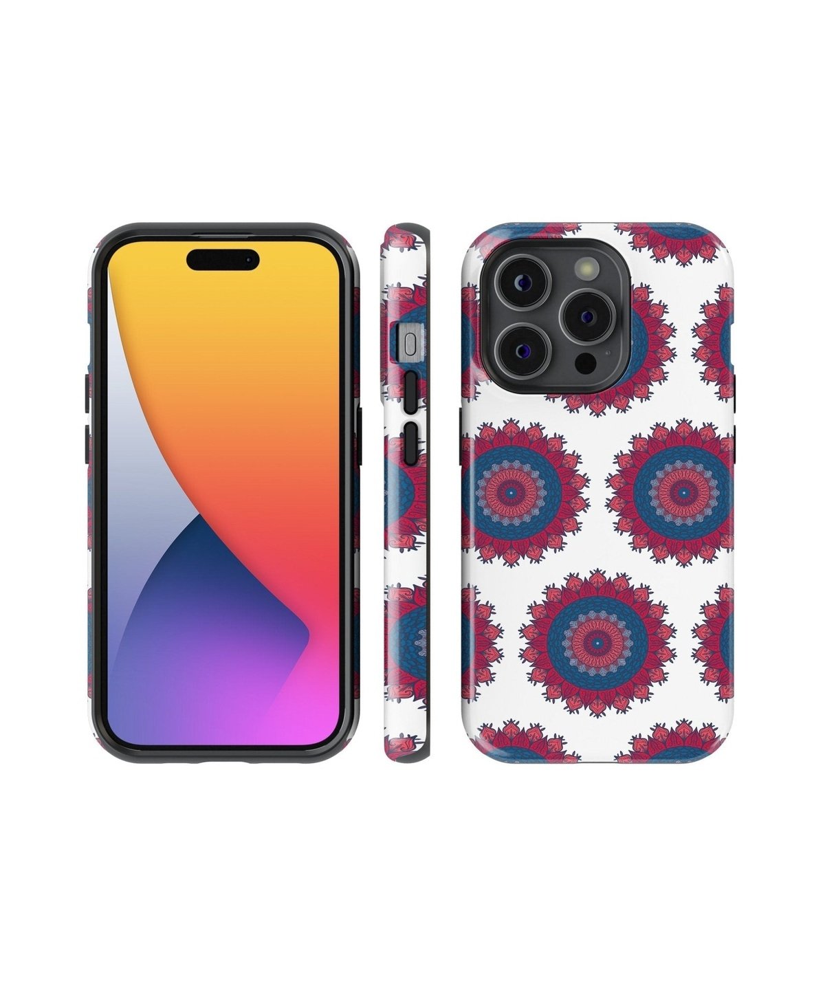 Cosmic Mandalic Harmony - iPhone Case