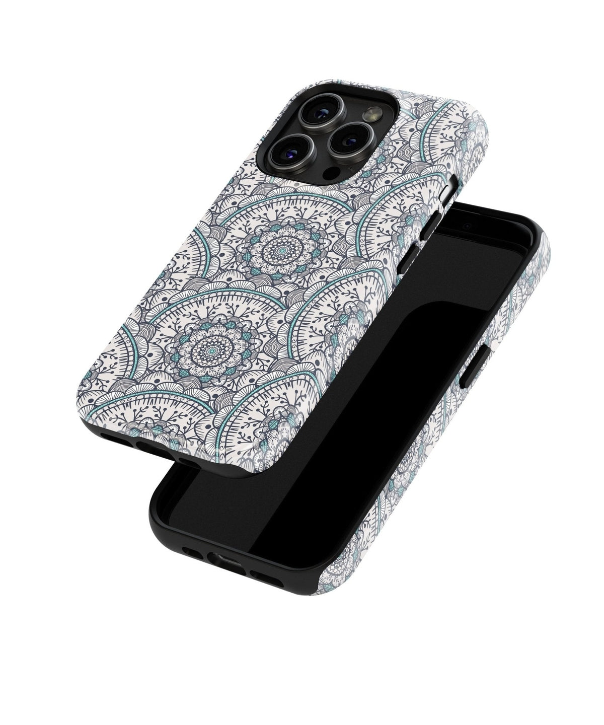 Cosmic Mandalic Serenity - iPhone Case