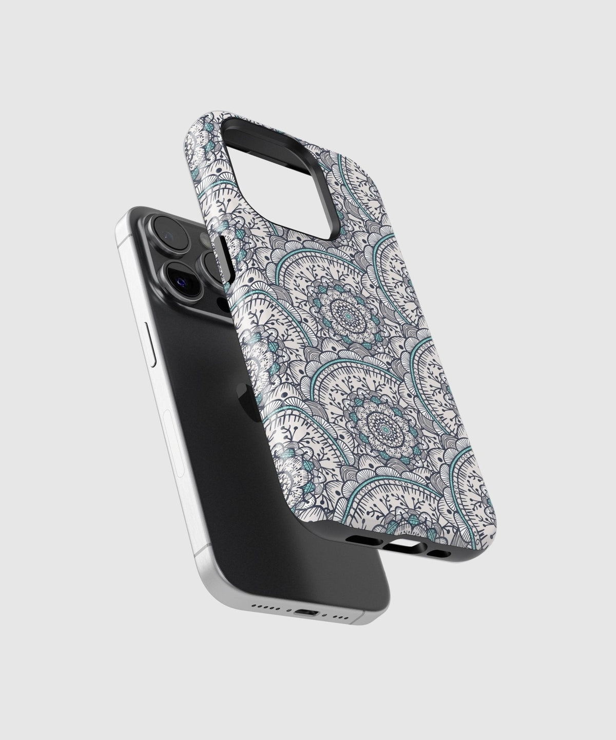 Cosmic Mandalic Serenity - iPhone Case