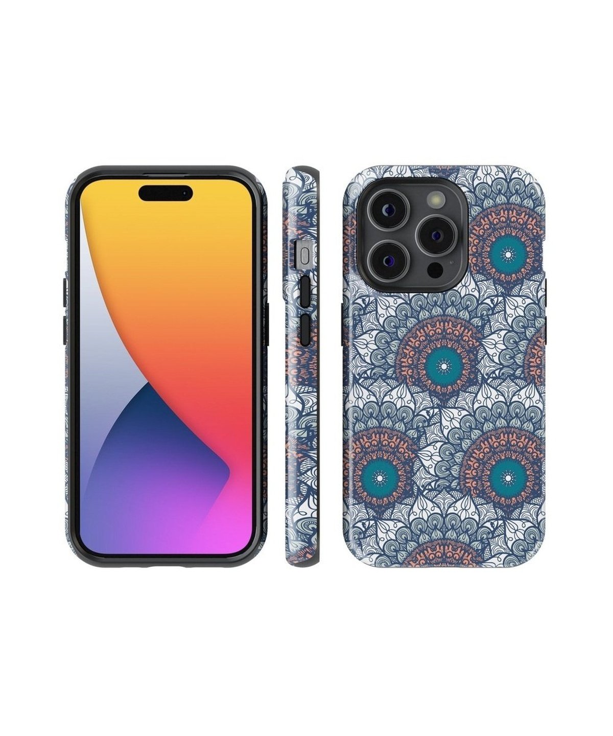 Cosmic Serenity Mandala - iPhone Case