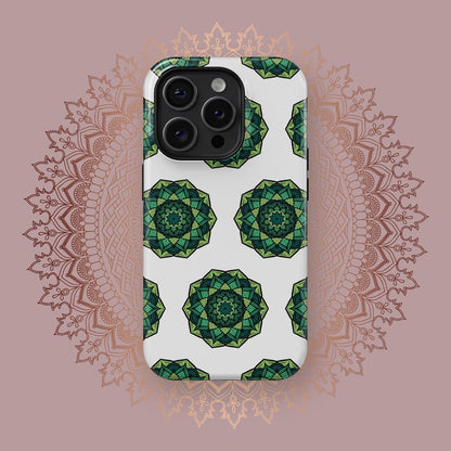 Cosmic Yantra Circlescape - iPhone Case