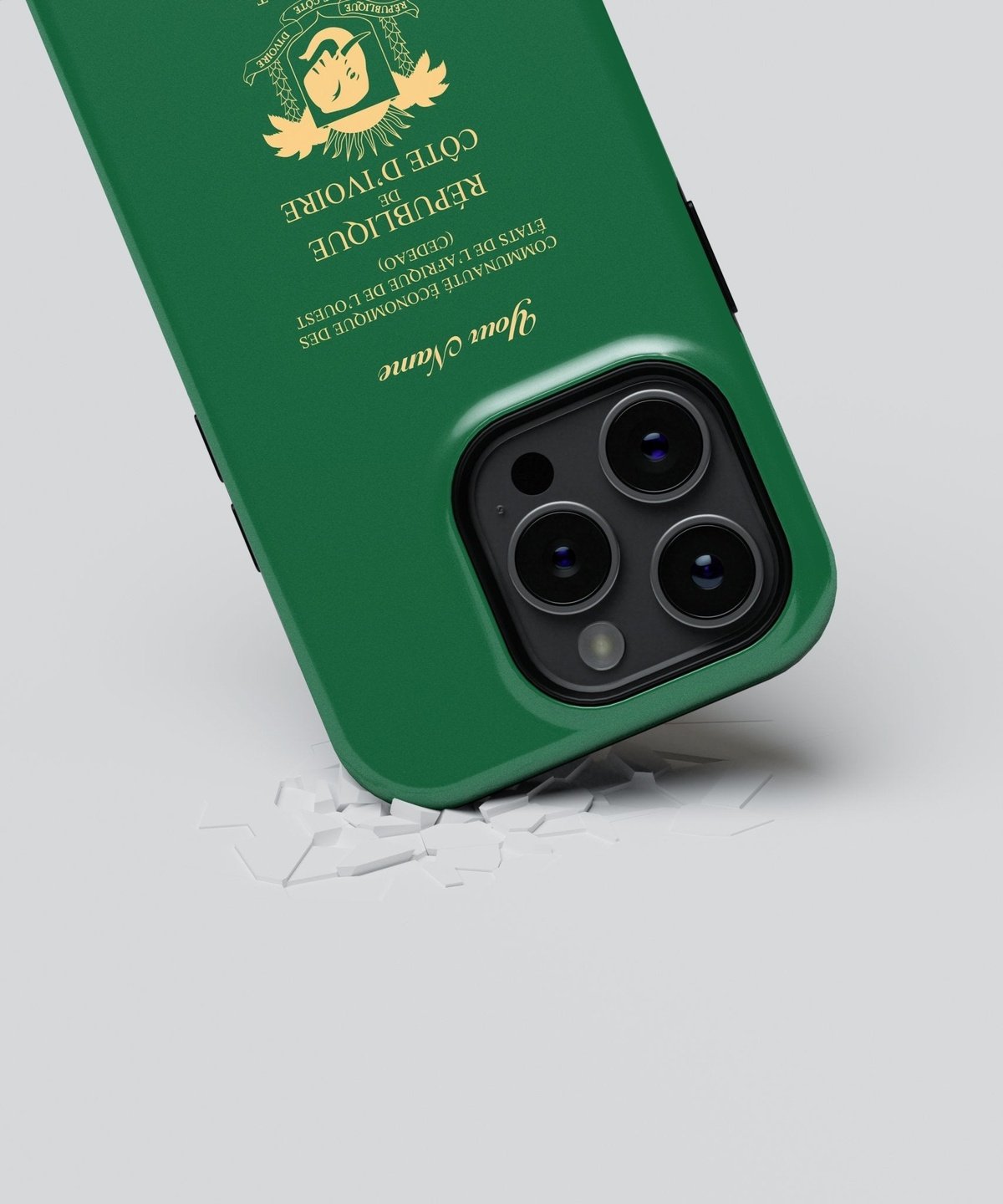 Cote D Ivoire Passport - iPhone Case