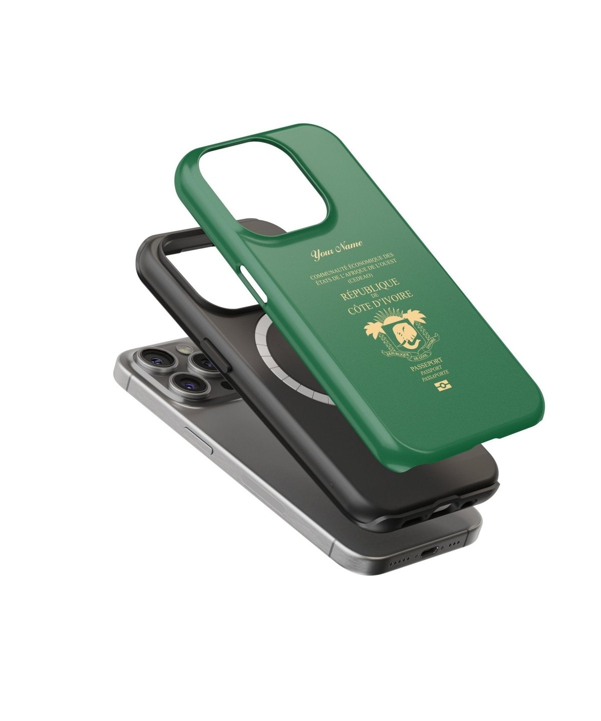 Cote D Ivoire Passport - iPhone Case