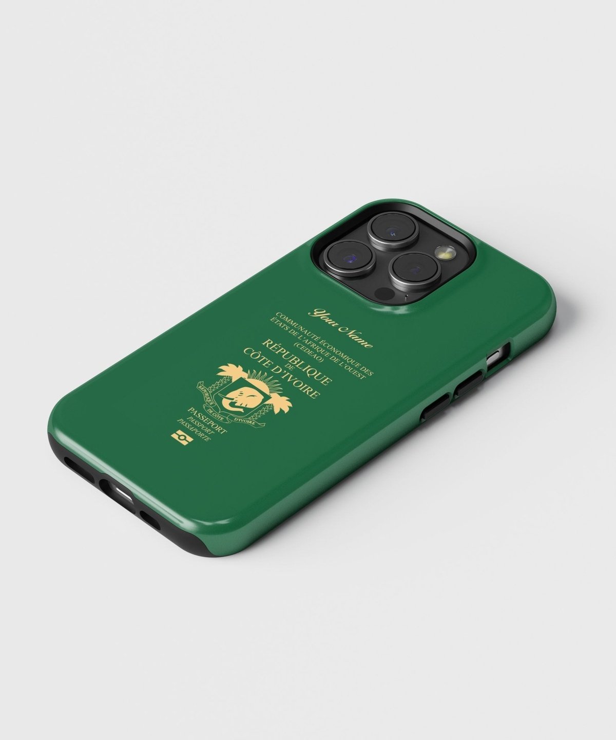 Cote D Ivoire Passport - iPhone Case