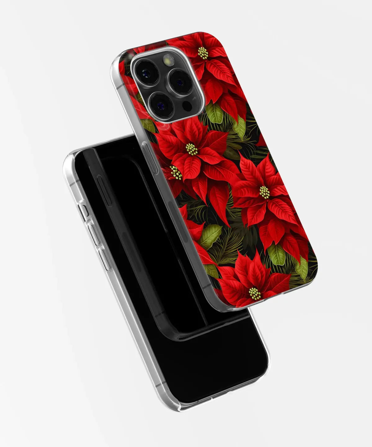 Crimson Glory Red Flowers in Nature's Canvas - iPhone Case-Soft Case-iPhone 15 Pro Max-Tousphone