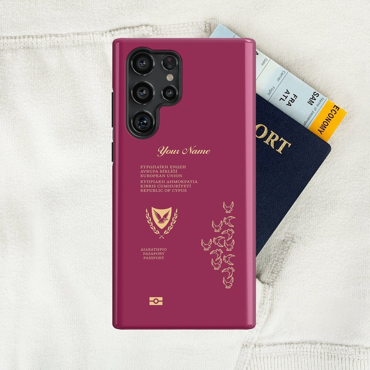 Cyprus Passport - Samsung Galaxy S Case
