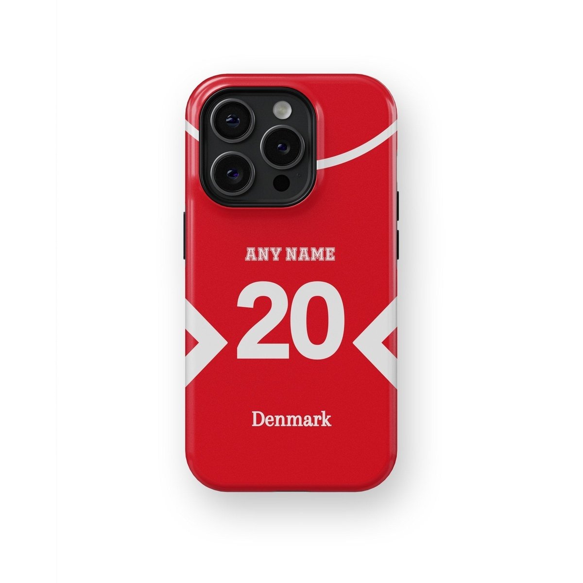 Denmark Color Football Fan - iPhone Case Tough Case