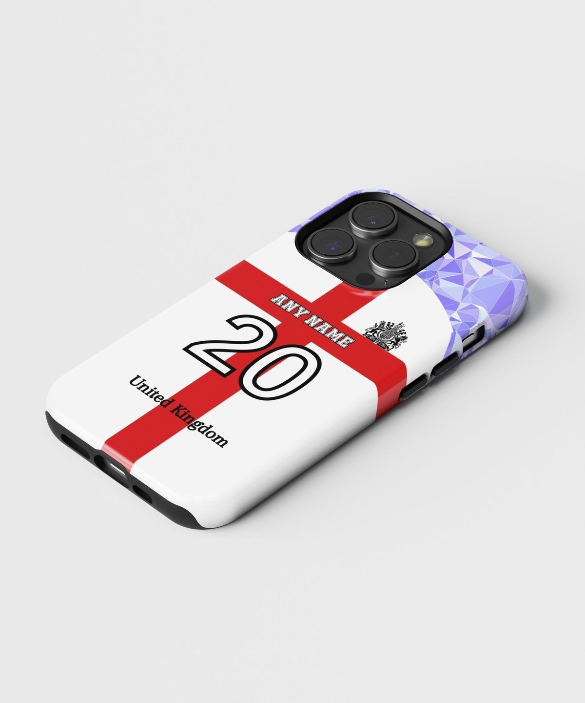 England Color Football Fan - iPhone Case