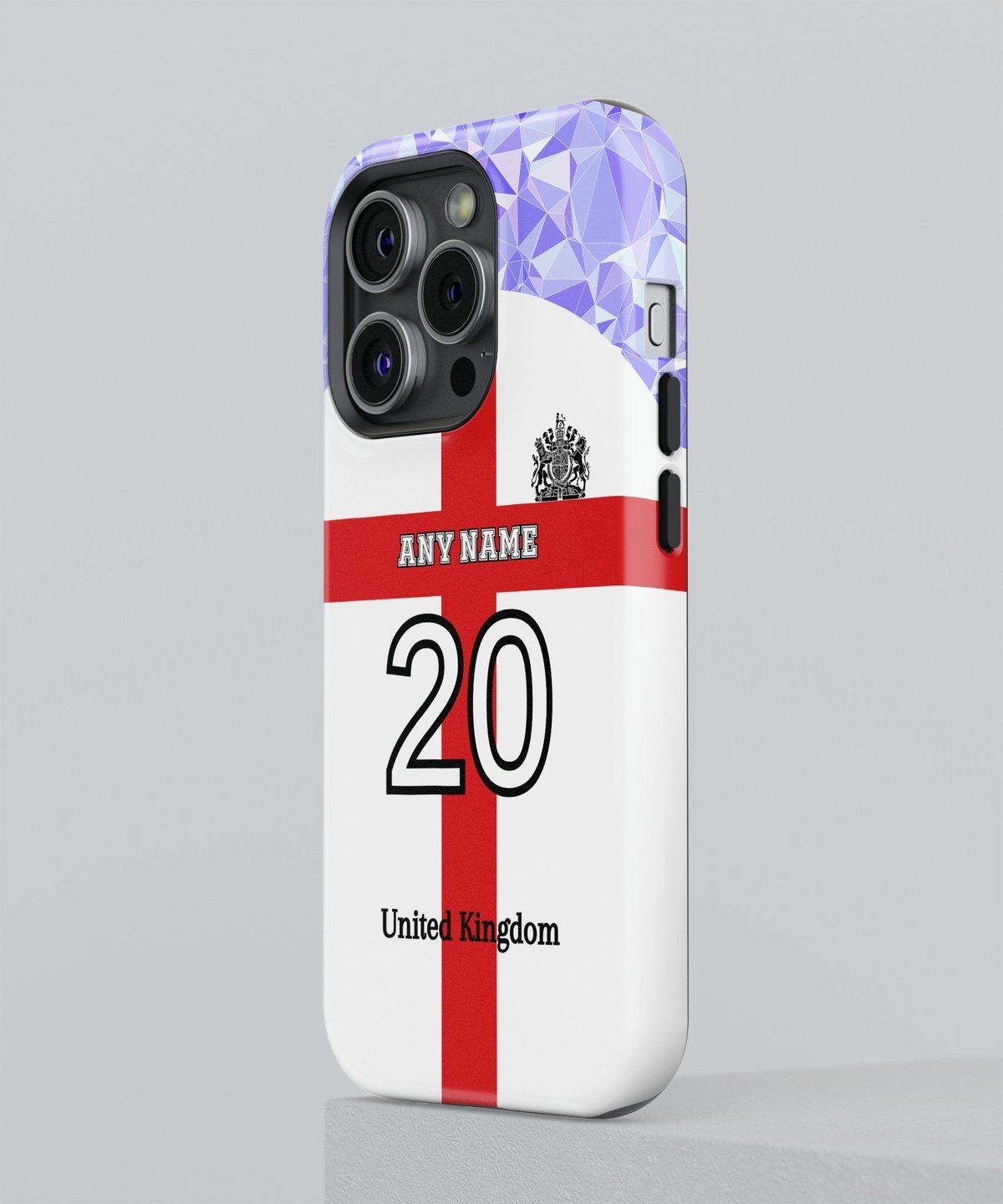 England Color Football Fan - iPhone Case