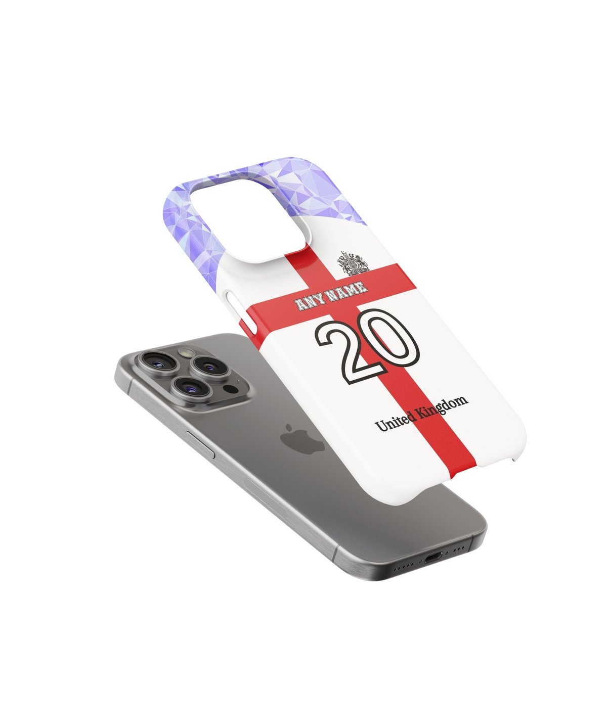 England Color Football Fan - iPhone Case Slim Case