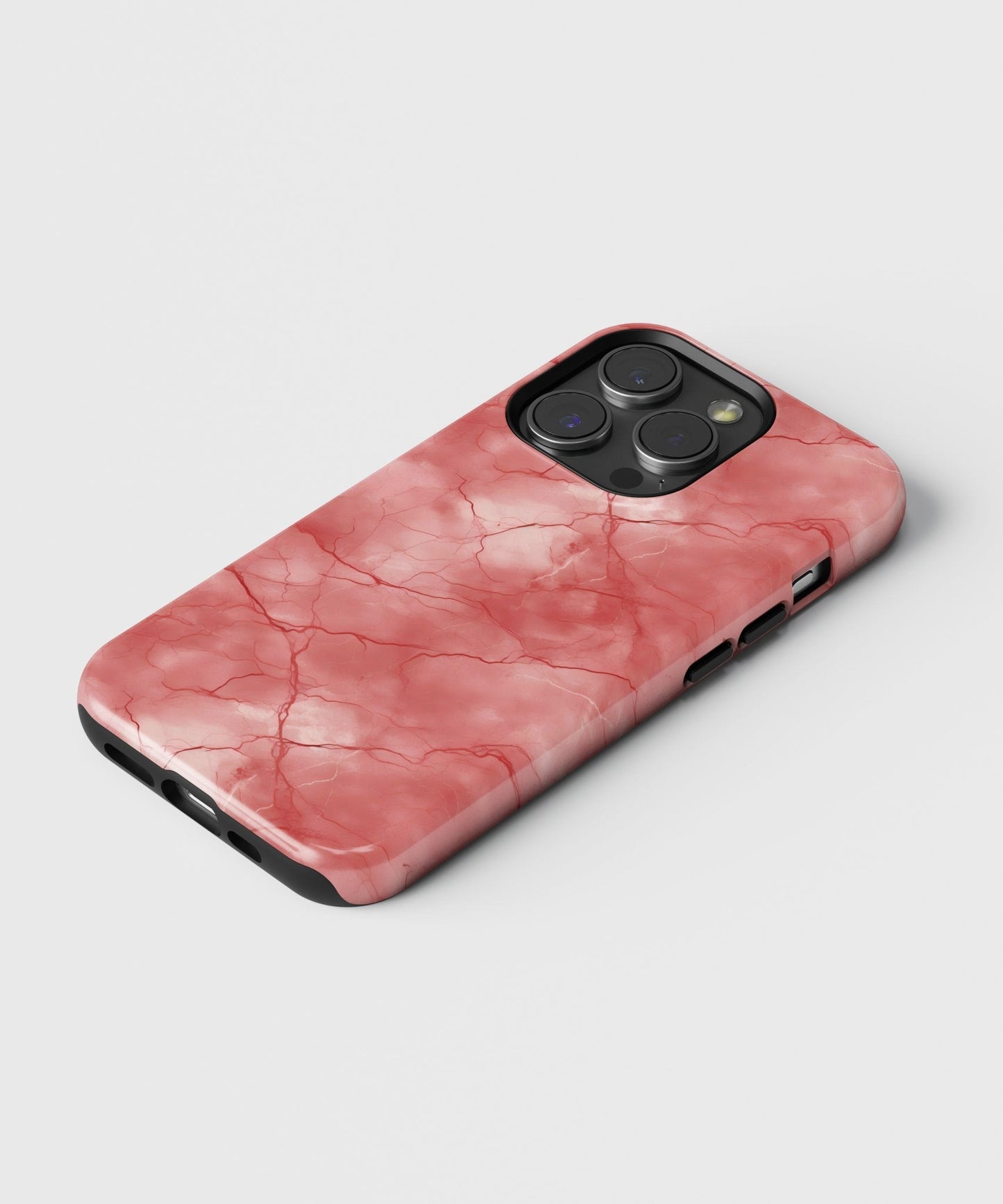 Ephemeral Marble Symphony - iPhone Case