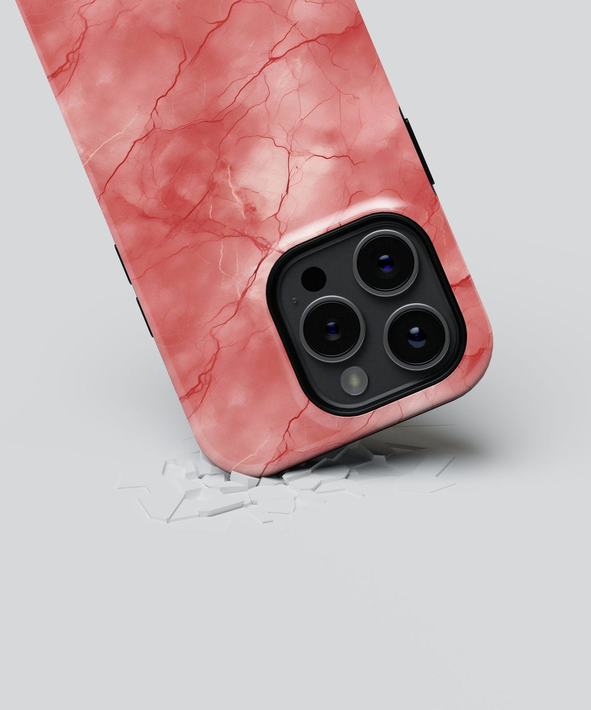 Ephemeral Marble Symphony - iPhone Case