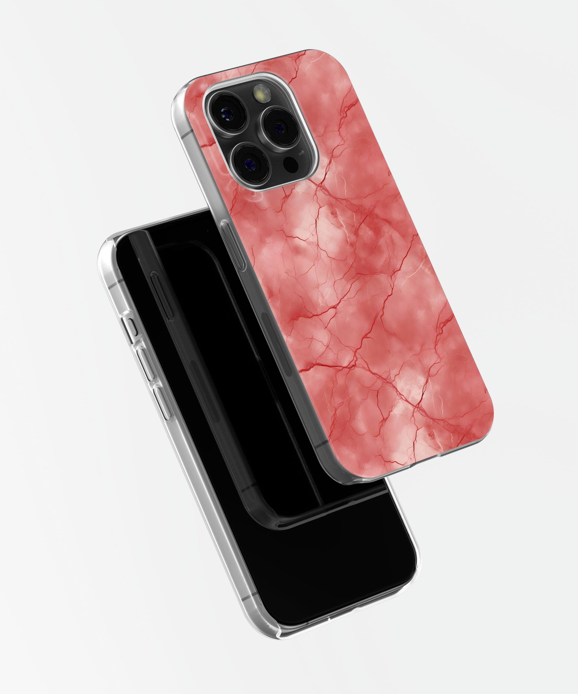 Ephemeral Marble Symphony - iPhone Case Soft Case
