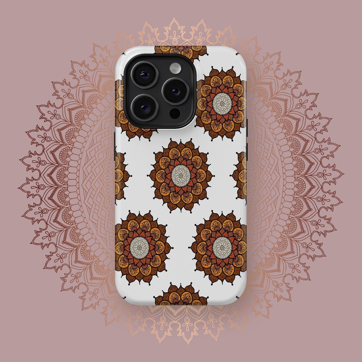 Ethereal Arabic Elegance - iPhone Case